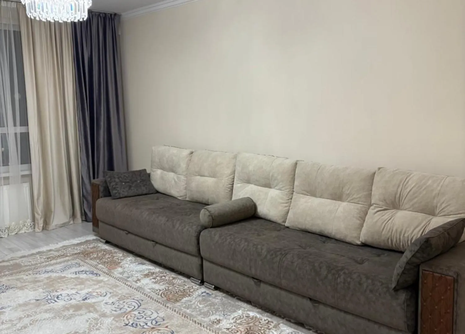 Apartmán Просторная Двухкомнатная Квартира В Самом Современном Жк Alapark Almaty Kazachstán